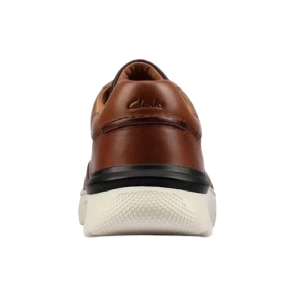 Men\'s Clarks Sprint Lite Lace Oxford in Tan Leather. 26158343 main image 6